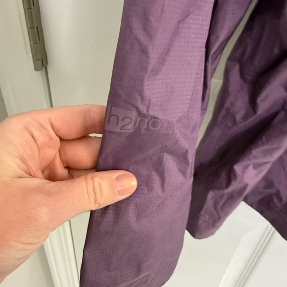 Patagonia Torrentshell Women’s rain Jacket H2 No Windbreaker size medium purple - Picture 9 of 11
